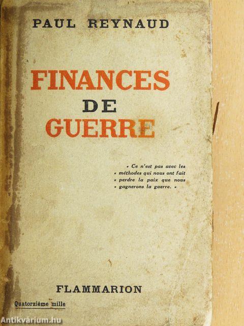 Finances de guerre
