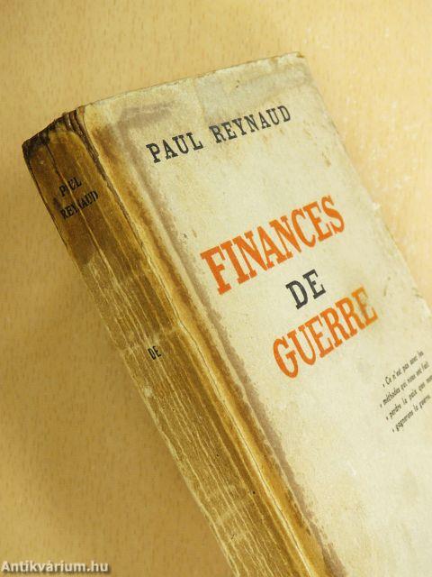 Finances de guerre
