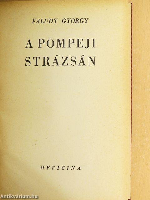 A pompeji strázsán