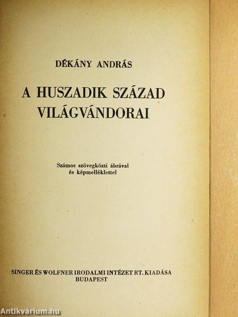 A huszadik század világvándorai