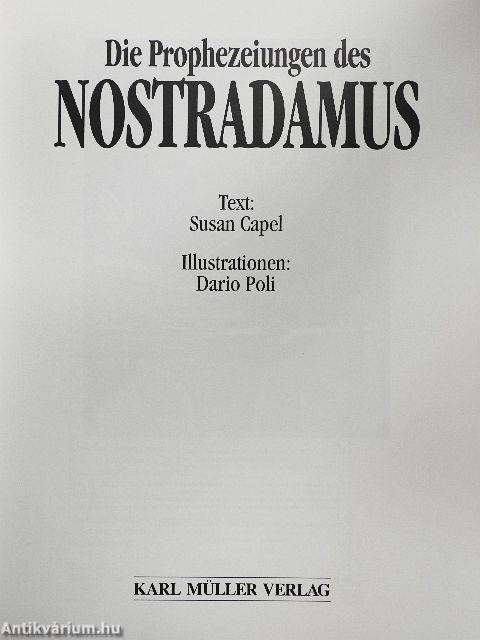 Die Prophezeiungen des Nostradamus