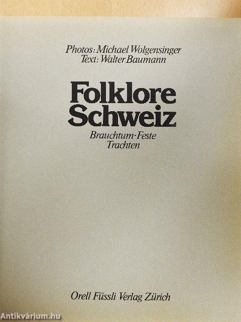 Folklore Schweiz