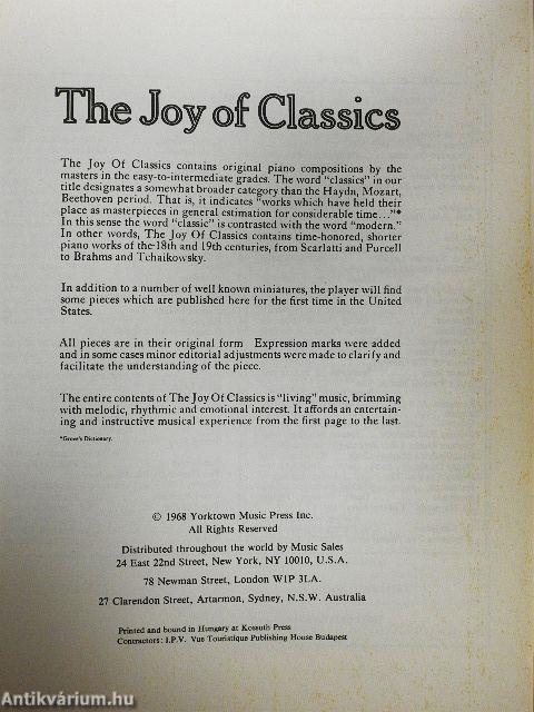 The Joy of Classics
