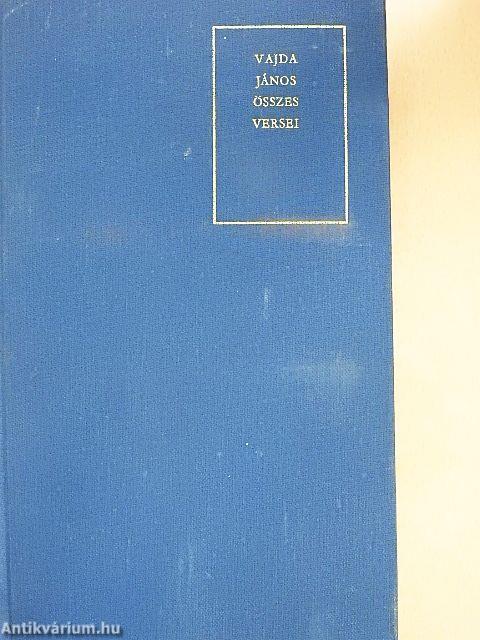 Vajda János összes versei