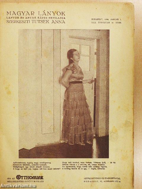 Magyar Lányok 1936. (nem teljes évfolyam)