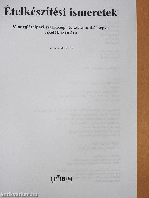 Ételkészítési ismeretek