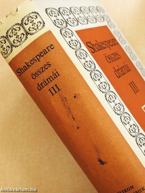 Shakespeare összes drámái I-IV.