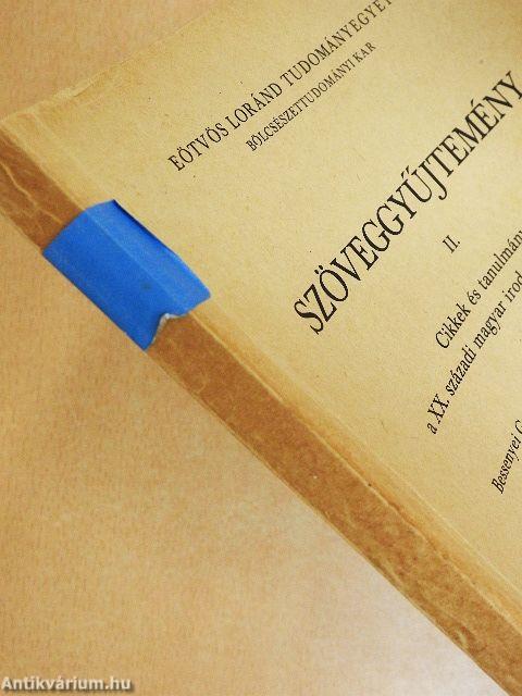 Szöveggyűjtemény II.