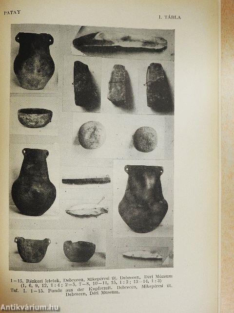 A Debreceni Déri Múzeum évkönyve 1957