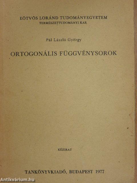 Ortogonális függvénysorok