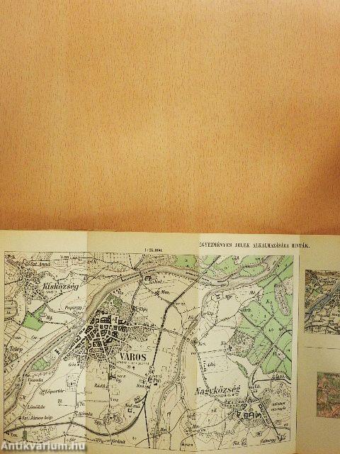 Jelkulcs a topografiai térképek számára