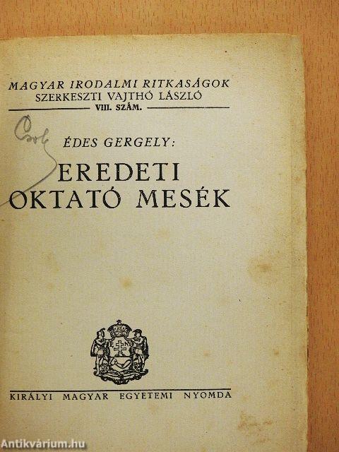 Eredeti oktató mesék