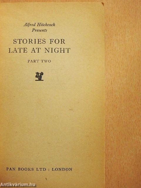 Alfred Hitchcock Presents: Stories for late at night II.