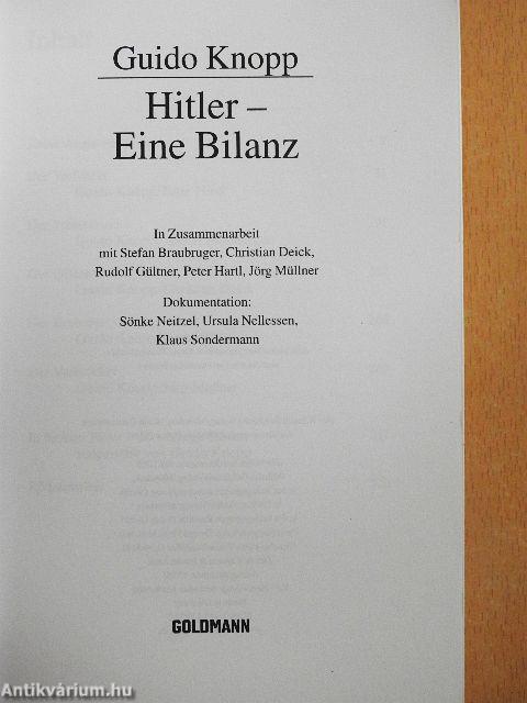 Hitler - Eine Bilanz