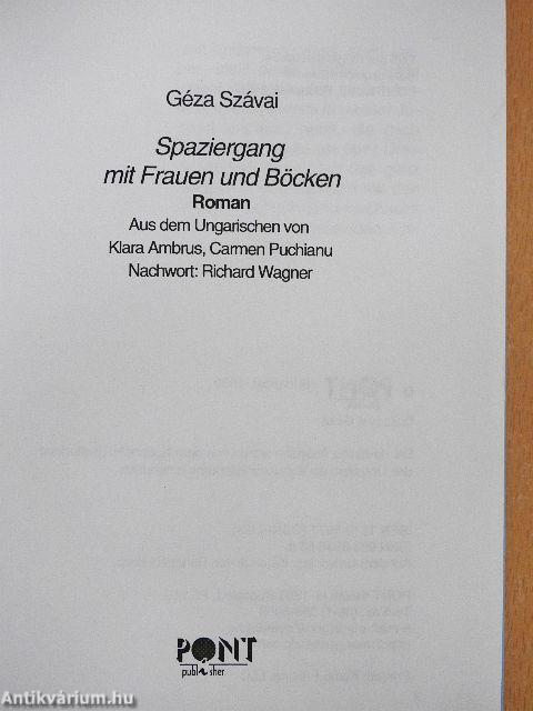 Spaziergang mit Frauen und Böcken