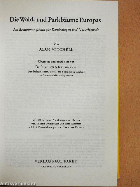 Die Wald- und Parkbäume Europas