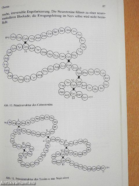 Gift-Tiere und ihre Waffen