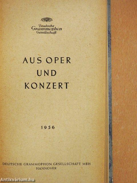 Aus Oper und Konzert