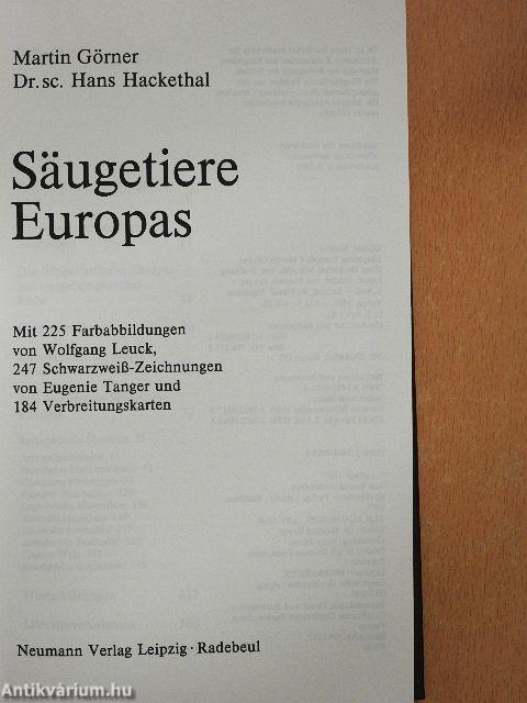 Säugetiere Europas