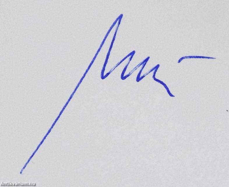 A komáromi pontonhíd (dedikált példány)