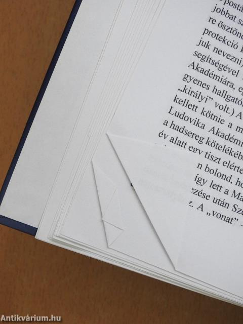 A komáromi pontonhíd (dedikált példány)