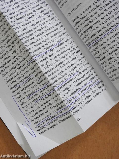 A komáromi pontonhíd (dedikált példány)