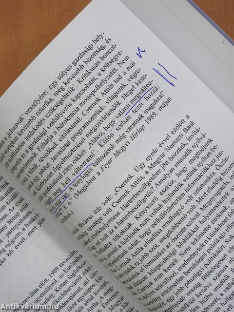 A komáromi pontonhíd (dedikált példány)