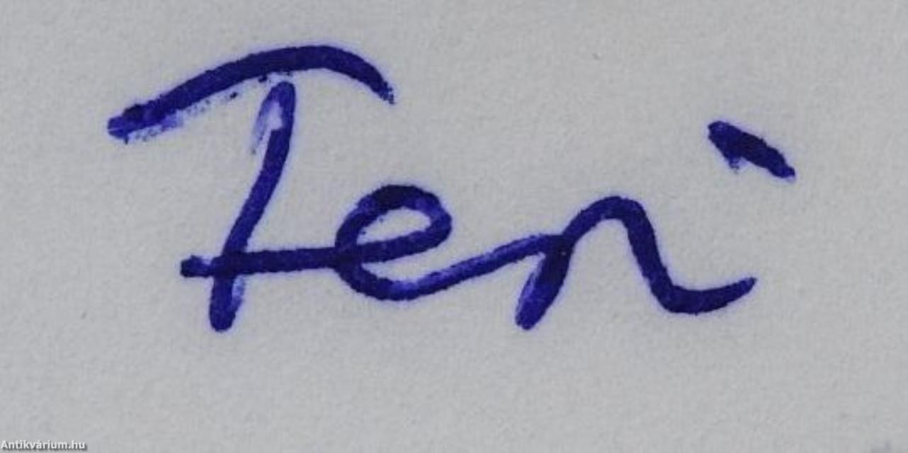 A karmester vár (dedikált példány)