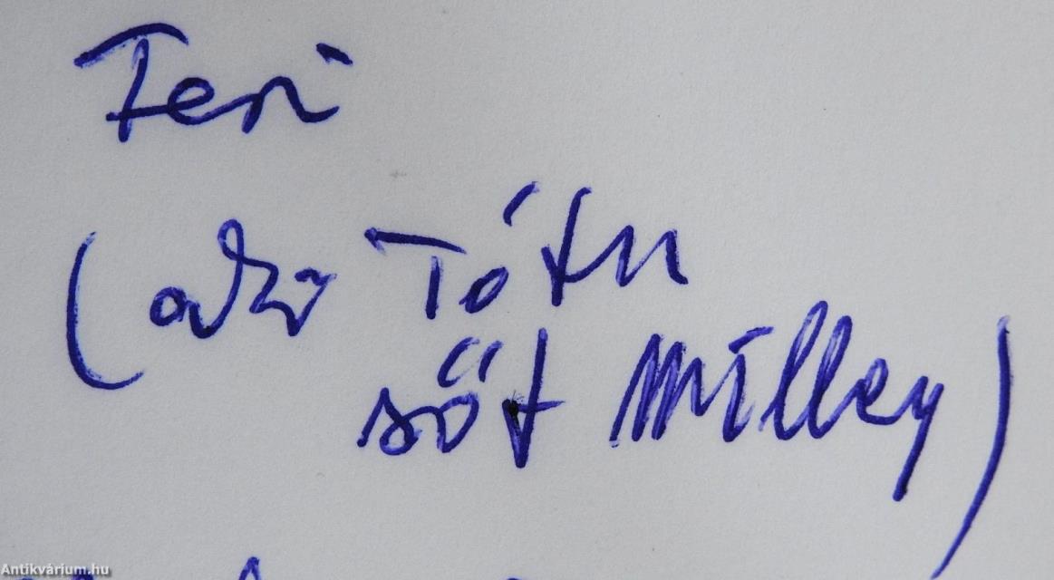 A karmester vár (dedikált példány)