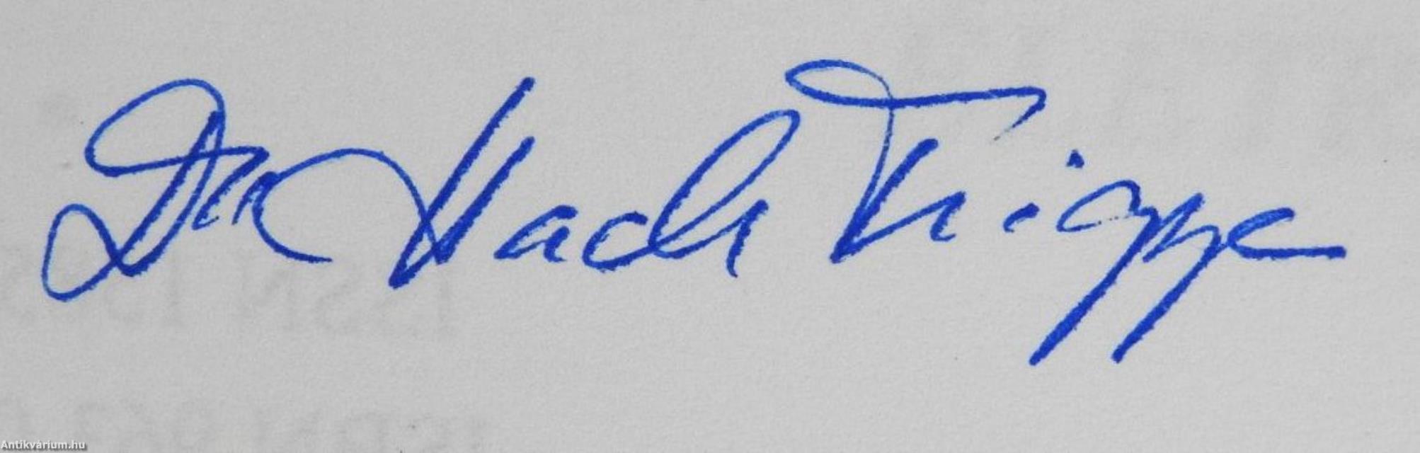 Nem vagyok méltó (dedikált példány)