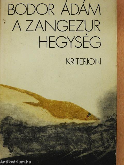 A Zangezur hegység (dedikált példány)