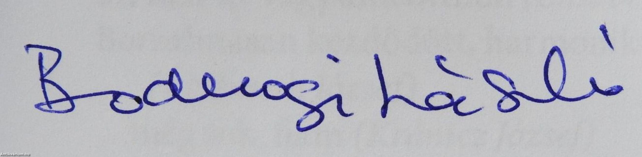 Visszaszököttek (dedikált példány)