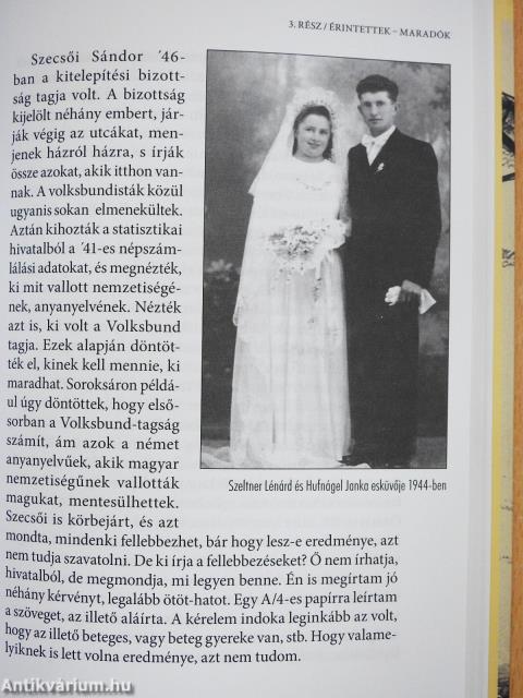 Visszaszököttek (dedikált példány)