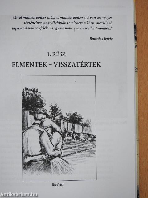 Visszaszököttek (dedikált példány)