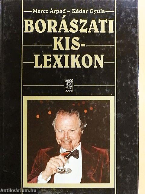 Borászati kislexikon