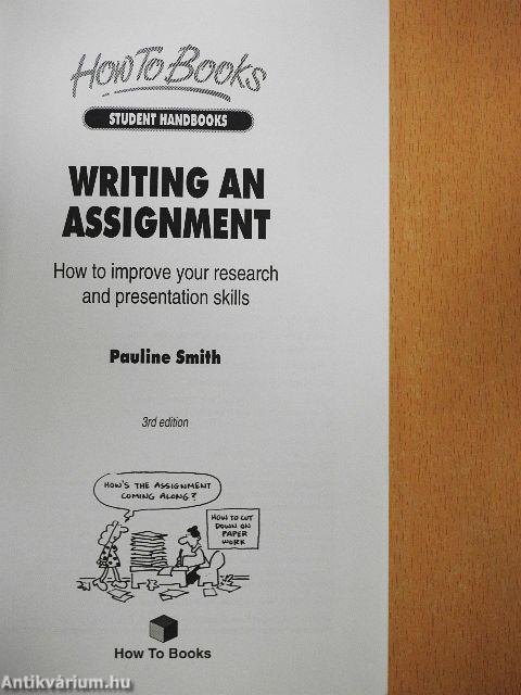 Writing an Assignment