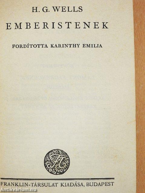 Emberistenek