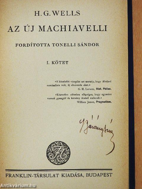 Az új Machiavelli I-III.