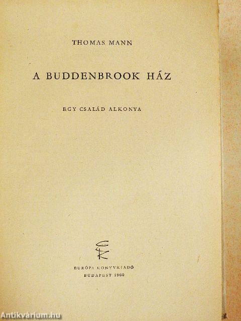 A Buddenbrook ház