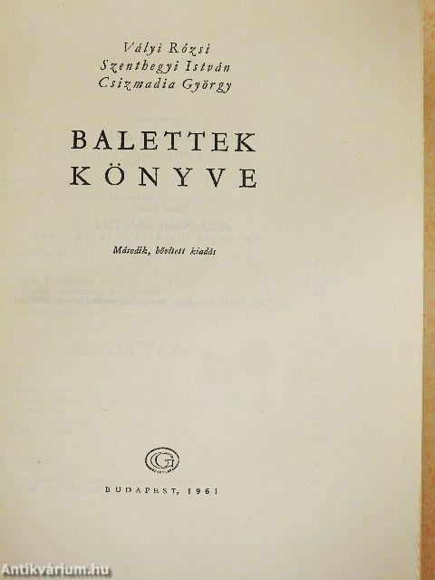 Balettek könyve