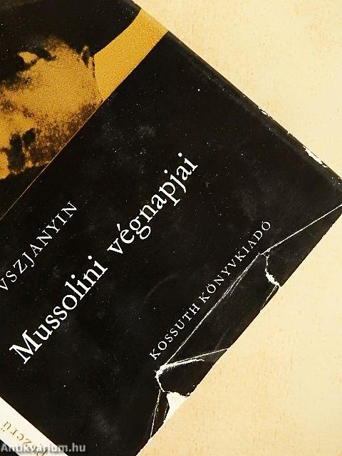 Mussolini végnapjai