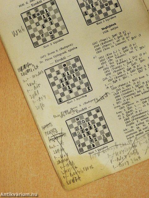 Magyar Sakkvilág 1938. október