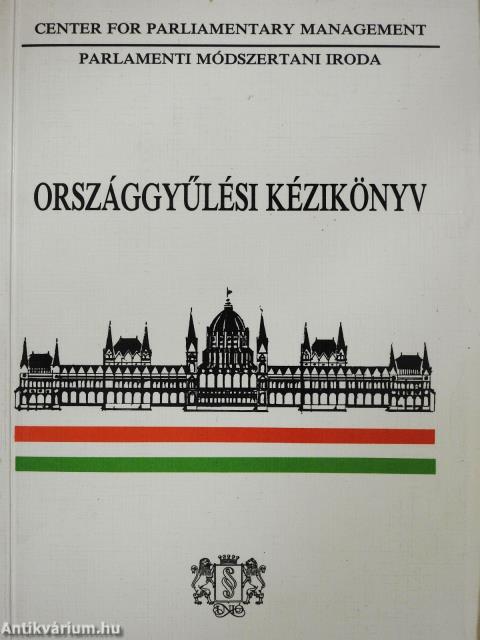 Országgyűlési kézikönyv (dedikált példány)