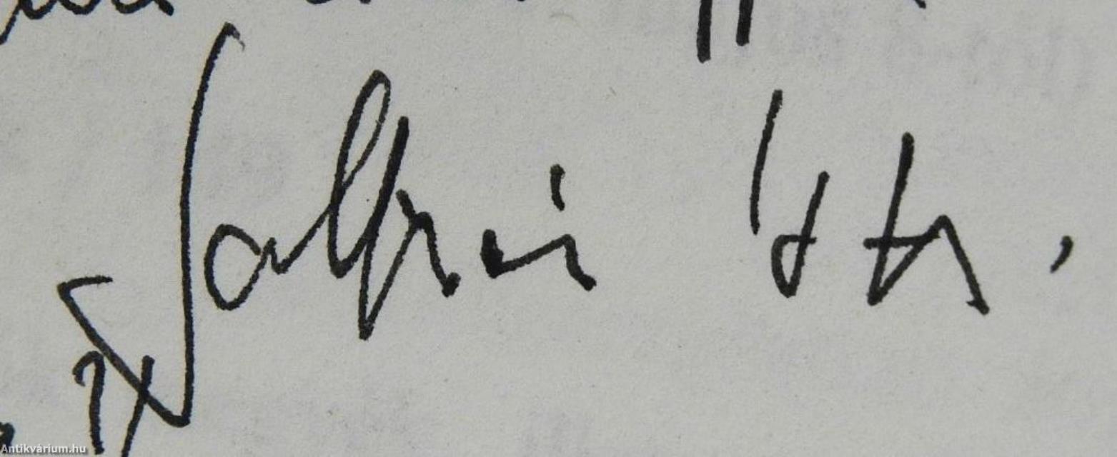 Országgyűlési kézikönyv (dedikált példány)