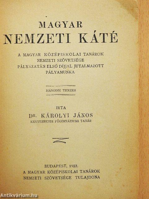 Magyar nemzeti káté