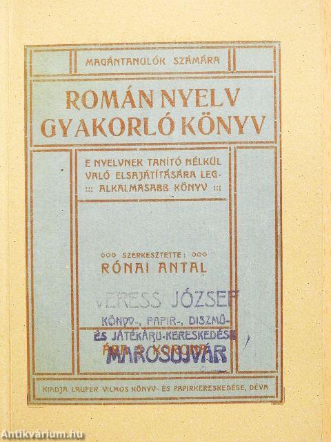Román nyelv gyakorlókönyv