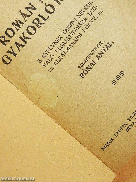 Román nyelv gyakorlókönyv