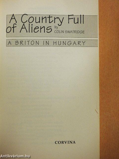 A Country Full of Aliens