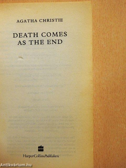 Death Comes as the End