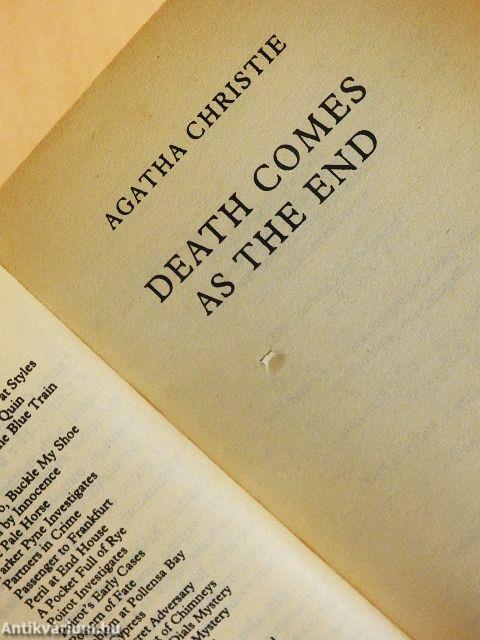 Death Comes as the End